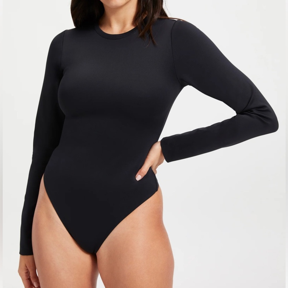 NWT GOOD AMERICAN SCUBA CREWNECK BODYSUIT